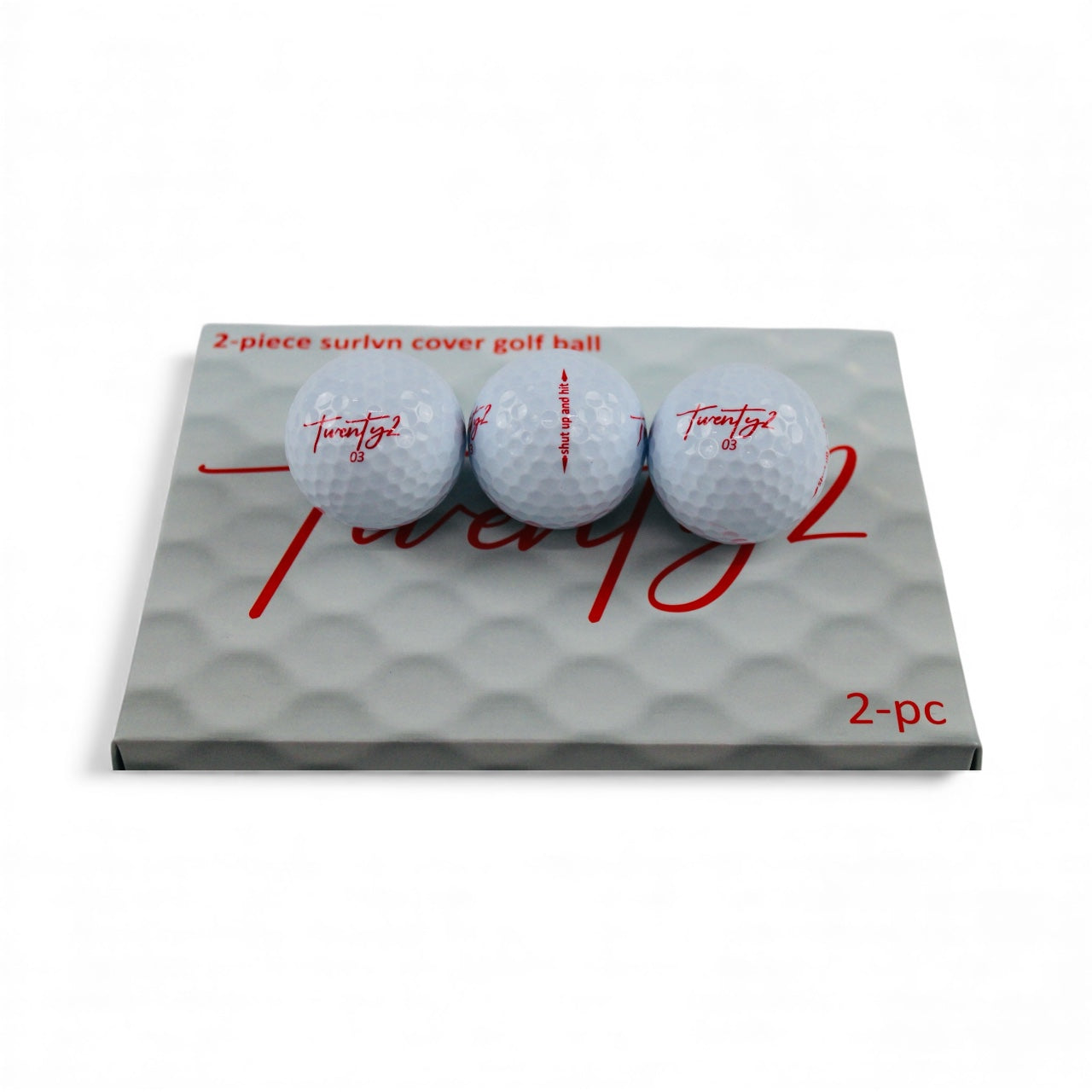 Twenty2 "shut up and hit" 2-piece Golf Balls