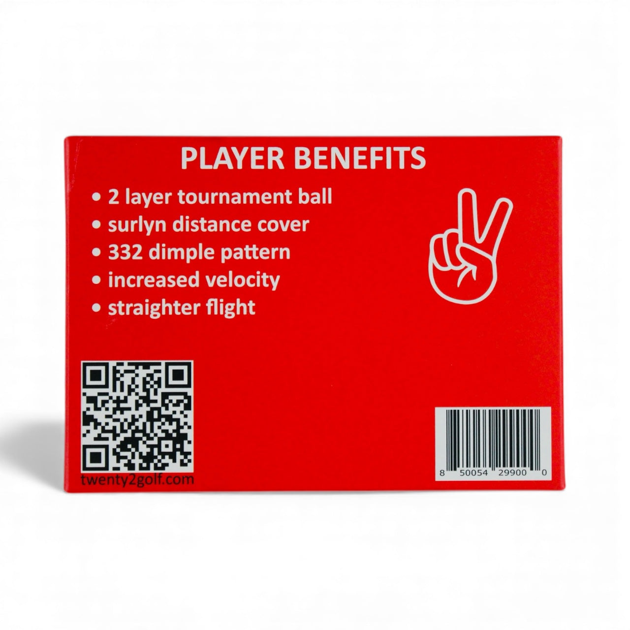 Twenty2 "shut up and hit" 2-piece Golf Balls