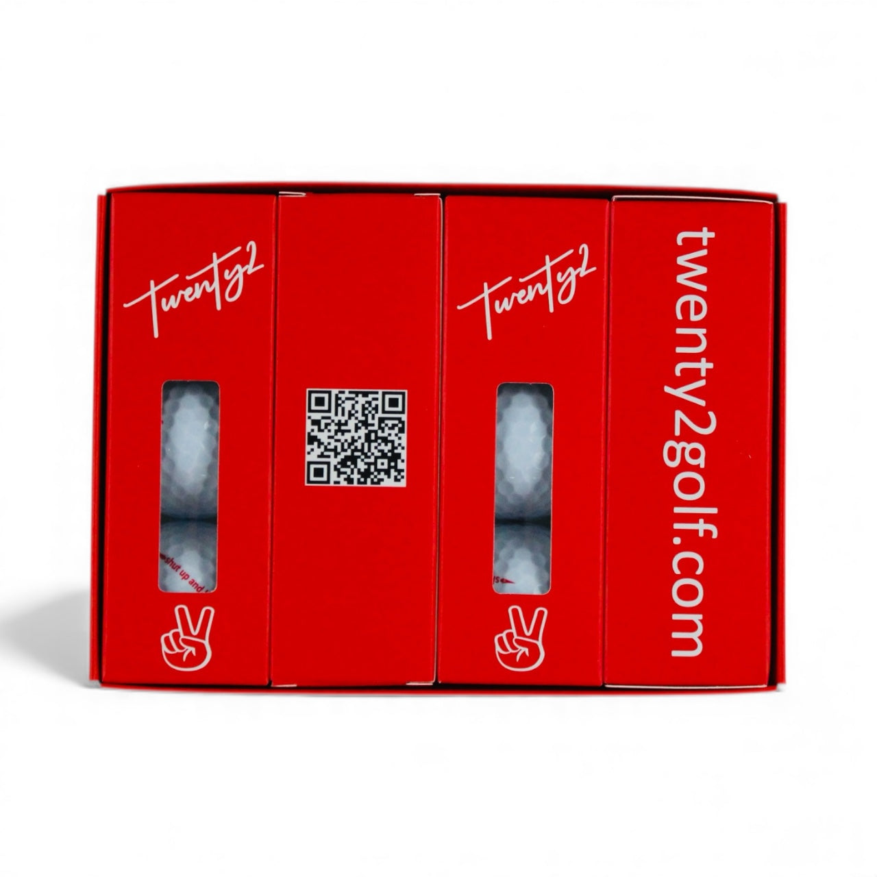 Twenty2 "shut up and hit" 2-piece Golf Balls