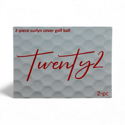 Twenty2 "shut up and hit" 2-piece Golf Balls